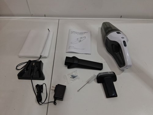 Cordless HANDHELD VACUUM CLEANER - 11.2V - WHITE - (MODEL GE753) image 2