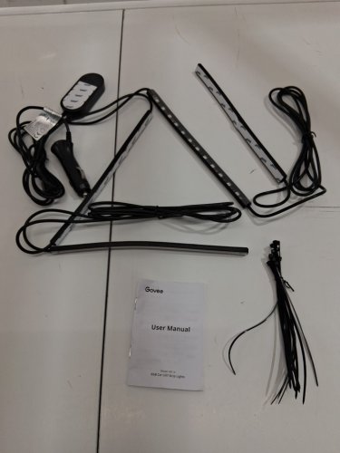 govee rgb car led strip interior smart light strips (model: H6114) image 2