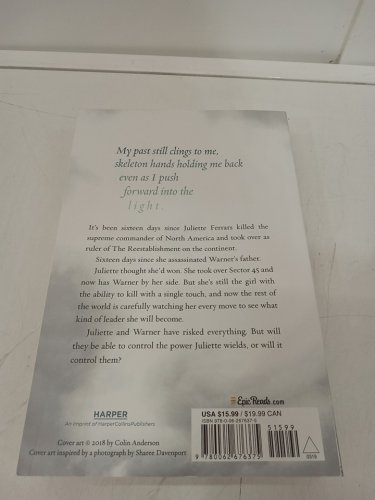 (Paperback) Restore Me: A Novel (Shatter Me Book #4) by Tahereh Mafi image 3