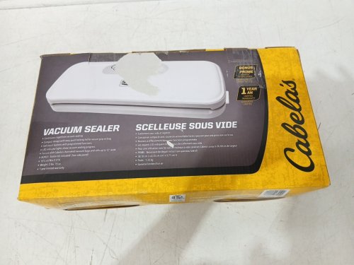 Cabela's Vacuum Sealer & Starter Kit - white (model: 20-13-0400) image 2