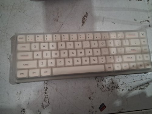IQUNIX Magi65 WIRELESS RGB Mechanical Keyboard Wireless 65% Keyboard Ultra Slim - BEIGE/ORANGE (MODEL: MG65) image 5