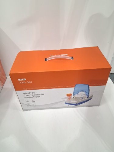 AXD CARE PORTABLE MASK PISTON NEBULIZER MACHINE - BLUE/WHITE (MODEL: AXD-301) image 2