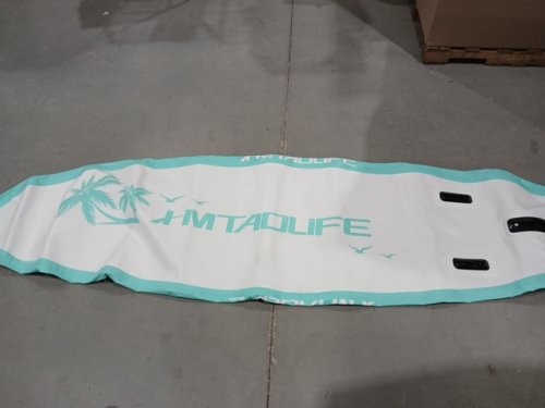 Unisex hmtaolife inflatable stand up paddleboard with accessories - blue/white image 3