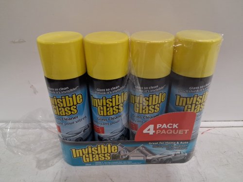 4pk ivisible glass spray glass clear - 539g each (model: 673619) image 2