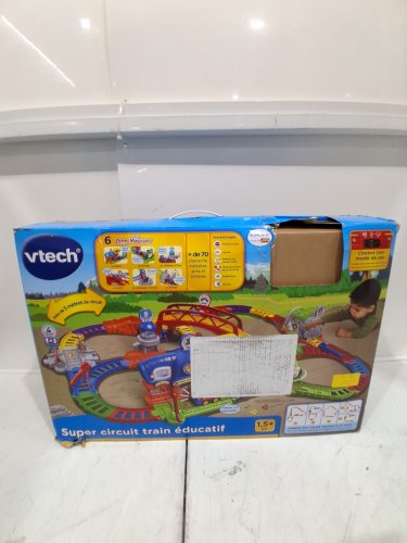 KIDS VTECH MY FIRST MOTORIZED TRAIN SET TOY *FRENCH VERSION* - AGES 1.5+ (model:5835) image 2