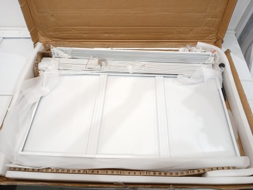 REIBII Five Tier Metal Shelf - 63" x 32"  x 16.5" - White (Model: RBMS5L160W) image 4