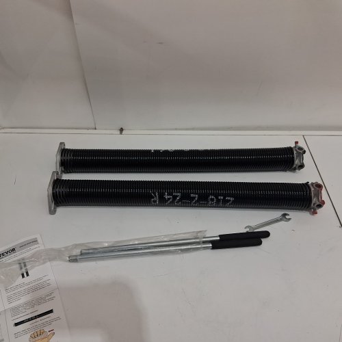 2PK universal garage door torsion springs - 0.218" x 2" x 24" - black (model: gz24) image 5