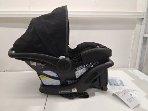 GRACO SNUGRIDE 35 LITE LX INFANT CAR SEAT - MAX WEIGHT 34LBS - BLACK/GREY (MODEL: 2119658) image 4
