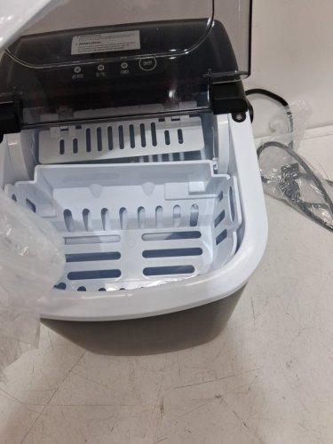 EUHOMY COUNTERTOP ICE MAKER MACHINE - MAKES 26LB/DAY - BLACK (MODEL: IM-06D / IM001-BBL-CAEH) image 4