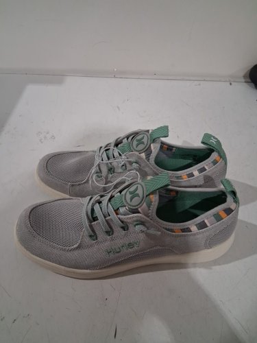 WOMEN'S Hurley Castaic Sneaker - SIZE 8 - grey/GREEN (STYLE: 5566708) image 2