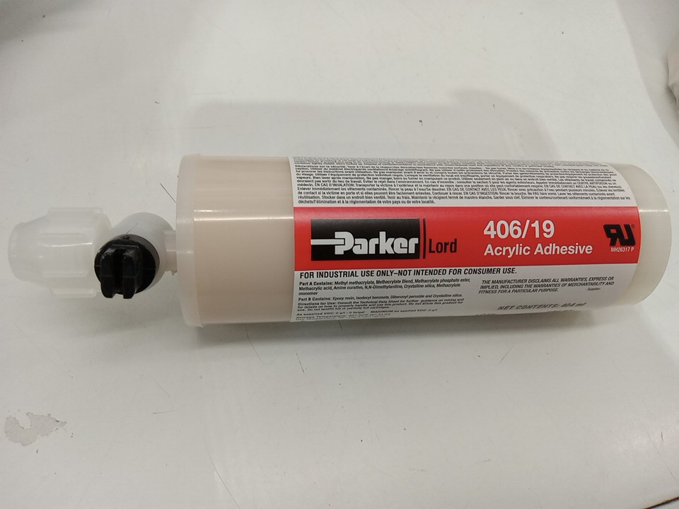 Parker Lord 406/19 Acrylic Adhesive Cartridge - 404ml (Model: 1014600) image 3