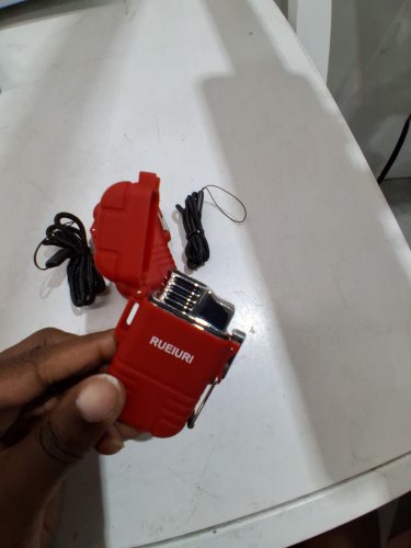 2pk RUEIURI Waterproof Butane Torch Lighter- red (mode:lc-1) image 4