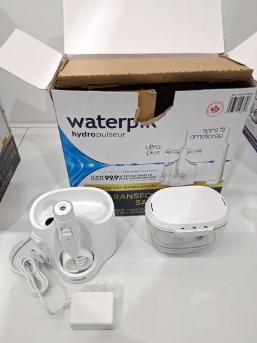 Waterpik Ultra Plus & Cordless Enhance Water Flosser Combo Pack - White (Model: 2702338) image 3