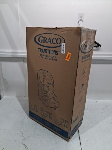 GRACO TRANZITIONS 3‑IN‑1 HARNESS BOOSTER SEAT WITH HIGH‑BACK BOOSTER & BACKLESS BOOSTER, 2 REMOVABLE CUP HOLDERS, OPEN‑LOOP BELT GUIDES & MACHINE‑WASHABLE COVERS (MODEL: 2035724) image 2