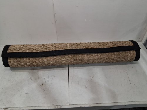 safavieh natural seagrass fiber decorative area rug - 4ft x 6ft - natural w/ black trim - (model: nf114c-4) image 3