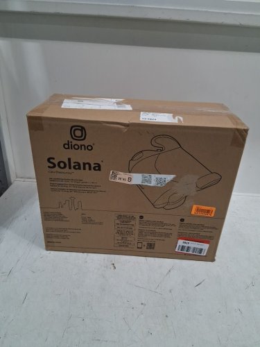 DIONO SOLANA NO LATCH SINGLE BACKLESS BOOSTER CAR SEAT WITH CUP HOLDERS, 40LBS-120LBS - BLACK (MODEL: 32050-NA-01) image 2