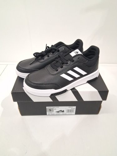 KID'S ADIDAS TENSAUR SPORT 2.0 SPORTSWEAR SHOE - SIZE 5 - WHITE/BLACK - (MODEL: JQ2872 1927856) image 2
