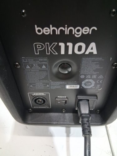 behringer active pa speaker with built in media bluetooth receiver & mixer - 320w 10'' - black - (model: pk110a) image 6
