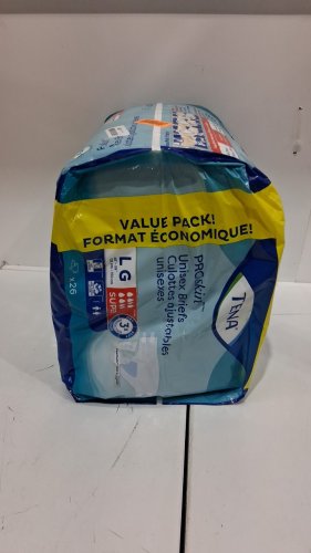 26PK TENA unisex proSKIN OVERNIGHT Stretch briefs - Super Absorbency - Large image 3