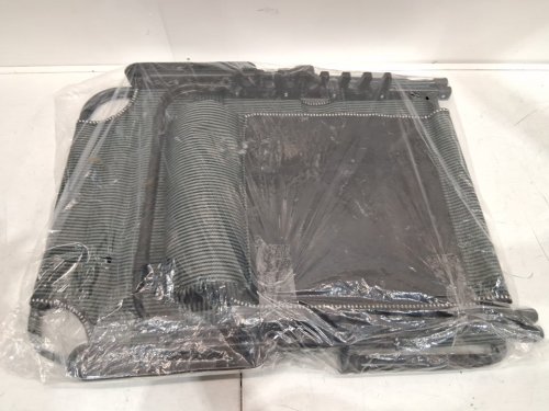ADJUSTABLE LIFTING BED BACKREST WITH ARMREST AND PILLOW - BLACK/GREEN STRIPE image 2