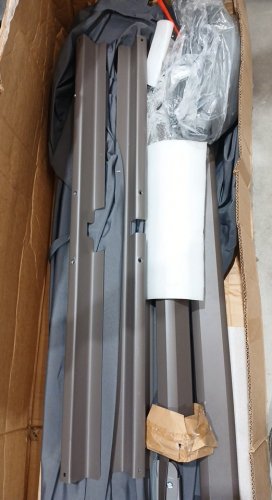 Patio Cantilever Umbrella - 10FT - Grey (Model: A014-518-112) image 4