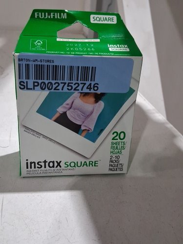 20PK FUJIFILM INSTAX CAMERA WIDE INSTANT FILM EXPOSURE SHEETS - IMAGE SIZE 6.2xm x 9.9cm image 2