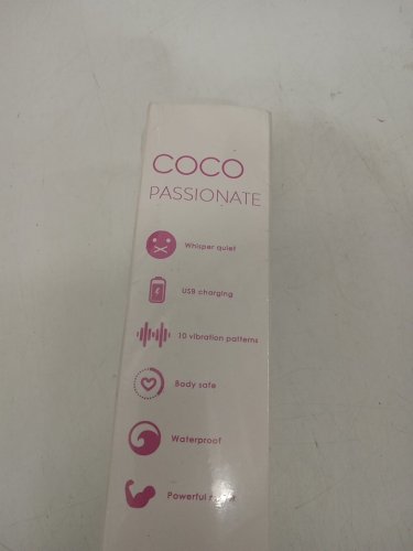 LuxeLuv Coco Passionate Waterproof Vibrator with 10 modes - pink image 3