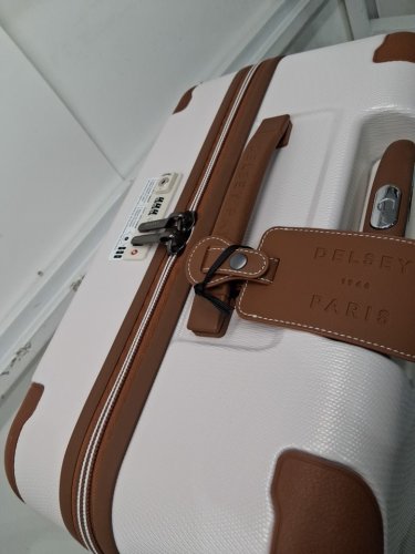 2pc Delsey Paris Chatelet air 2.0 28" spinner & 19" carry on set  - angora/beige &brown ( model: 40167697315) image 4