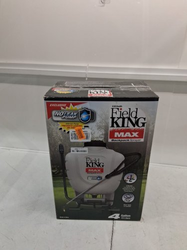 Field King Max S2 4 GALLON PROFFESIONAL Backpack Sprayer for Applying Herbicides - WHITE (MODEL:  190348W) image 2