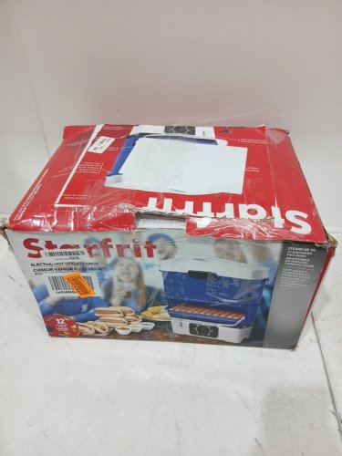 STARFRIT ELECTRIC HOT-DOG STEAMER - holds 12 hotdogs - blue (model: 024730) image 2