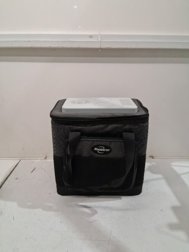 KOOLATRON SOFT BAG ICELESS PORTABLE TRAVEL COOLER BAG WITH SHOULDER STRAP- 12V - 13L/14QT - BLACK/GREY (MODEL: D13) image 4