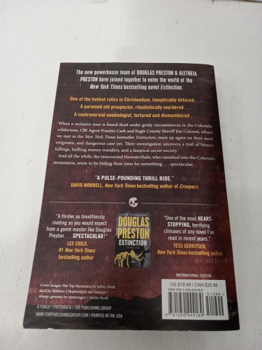 (Paperback) Paradox: A Novel by Douglas and Aletheia Preston image 4
