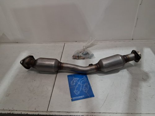 catalytic converter exhaust pipe-fitment for 1.8l engine-steel (model: rk102168-chin-1) image 4