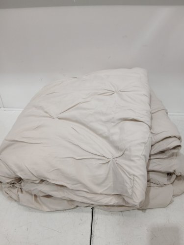 Soft & Fluffy BEDDING COMFORTER - QUEEN - BEIGE image 4