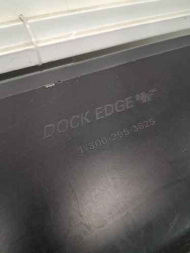 DOCK EDGE dock float - 250lbs cap - 48" x 24" x 8" - Black (model: DE99238F) image 5