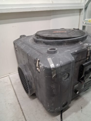 air scrubber with 3 stage hepa filtration - 800cfm - merv 10 filters - 24.2" x 23.5" x 15.9" - grey (model: zhp2302-550) image 7