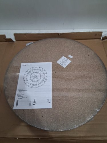 amazon basics dartboard with 2 sets of steel tip darts - 18" - multicoloured (model : DG51004AM) image 3
