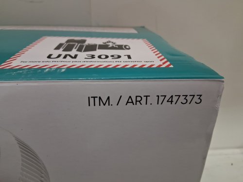 Woozoo 360° Pedestal 12-SPEED Air Circulator - ADJUSTABLE HEIGHT 21" TO 40" - WHITE (Model: STF-360DC/1747373) image 3