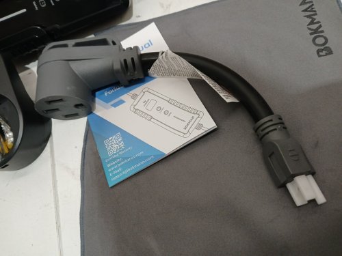 bokman Level 1&2 EV Vehicle Charger - 25ft Charging Cable - AC120-240V - (MODEL : BKL24025) image 4