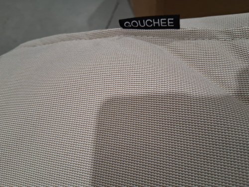GOUCHEE HOME OUTDOOR ALPINE BEAN BAG CHAIR, BEIGE (MODEL: 81116) image 5