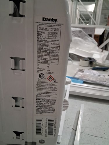 DANBY easy to use WINDOW AIR CONDITIONER - for rooms up to 150sq ft - 5000 btu - white (model: DAC050MB1WDB) image 10