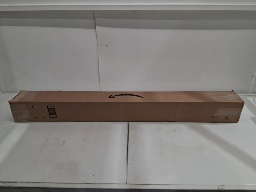 JUBEST Box Rail Exterior Barn Door Hardware Kit DOOR NOT INCLUDED - 6FT 450LBS - SILVER (MODEL: TSQAL11-6FT-B) image 7