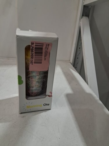 Morning Ote Crunch Cup On-The-Go Portable Milk Cereal Tumbler - 9oz- clear/yellow image 2