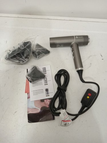 3PC slopehill professional Hair Dryer with Unique Brushless Motor - White (model: 2001) image 4