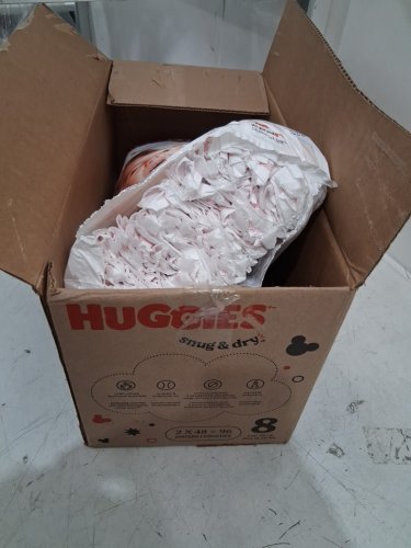 48pk huggies snug & dry leakproof baby diapers - size 8 - Mickey Mouse image 3