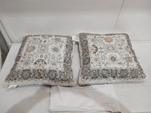 2PK TOWN & COUNTRY LIVING WASHLUXE DECORATIVE PILLOWS - 22" - MULTICOLOURED (MODEL: 1901552) image 2