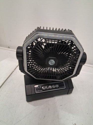 Rechargeable Fan Portable, 24000mAh - 9" - black (model:9inch-01) image 3