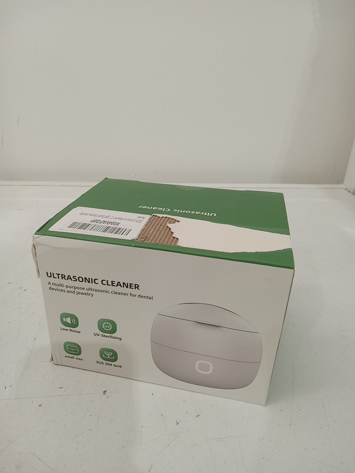 ultrasonic Cleaner Machine - 45000hz - 200ml - white - (model:	‎JX-580PRO) image 2