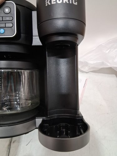 KEURIG K-DUO SINGLE SERVE & DRIP COFFEE MAKER - 12 CUP GLASS CARAFE - BLACK (model: K5600) image 8