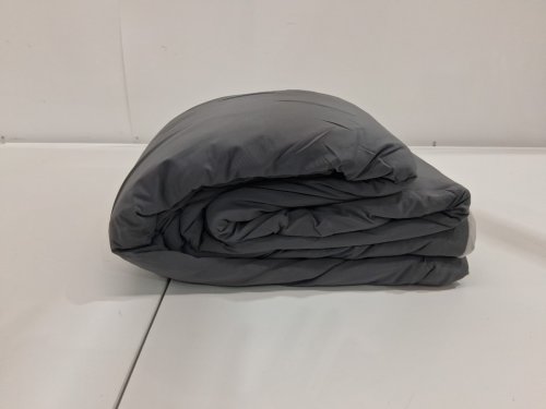 HOMFINE Cooling Comforter for Hot Sleepers Both Sides COOLING - QUEEN - BLACK/GREY image 2
